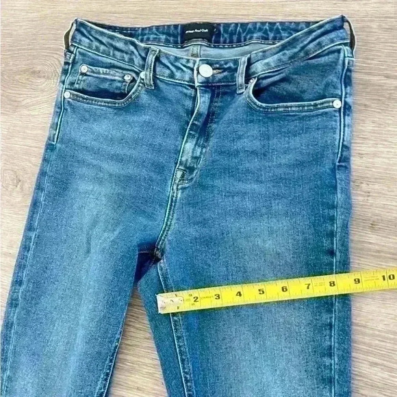 FRANK & OAK BLUE SKINNY JEANS SIZE 29 STRETCH DENIM - Picture 10 of 14